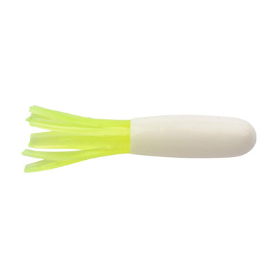 Berkley PowerBait Atomic Tubes White Chartreuse