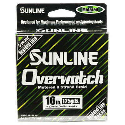 Sunline Overwatch Metered Braid 10lb