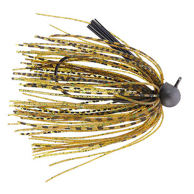Queen Tackle Tungsten Finesse Football Peanut Jig Green Pumpkin Green