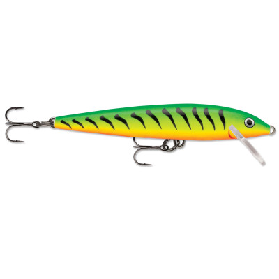 Rapala Original Floating F07B Fishing Lure, Minnow, 2-Hoo