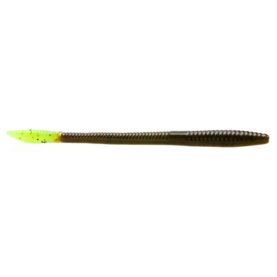 Zoom Trick Worm Green Pumpkin Chartreuse