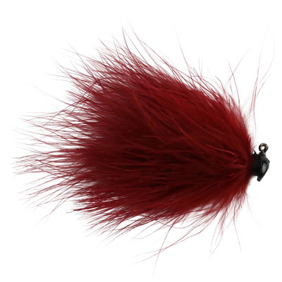 Outkast Tackle Feider Fly Marabou Jig 1/16 oz / Wine