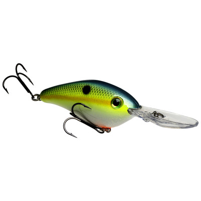 Strike King 5XD Extra Deep Diving Fishing Lure, Green Gizzard Shad