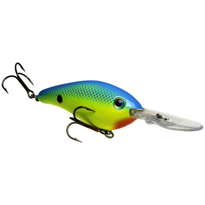 Strike King XD Crankbait Powder Blue Back Chartreuse