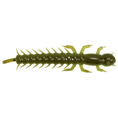 Case Plastics Lil Hellgrammites | Green Frog; 2 in. | FishUSA