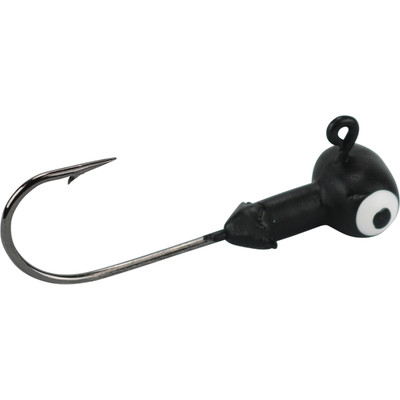 Strike King Mr. Crappie Sausage Head - Tuxedo Black/Chartreuse