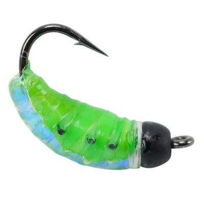 Kenders Tungsten Akua Flare Jig | Pink/White/Rainbow METALLIC; 8 | FishUSA