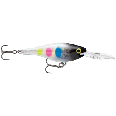 Rapala Glass Shad Rap - Glass Black Wonderbread