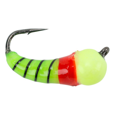 Kenders Tungsten Akua Jig Skud Chartreuse/Red