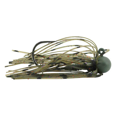 Beast Coast Hand-Tied Tungsten Compound O.W. Sniper Football Jig MB Sexy Melon