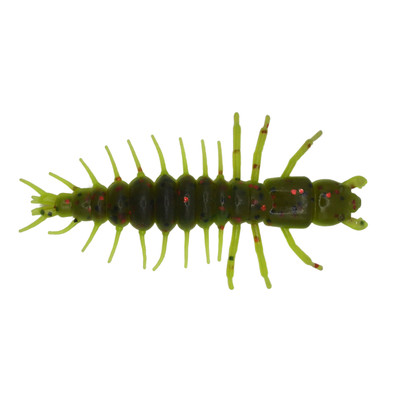 Buy Nikko Zaza hellgrammite Artificial Fishing baits, Watermelon Red Flake  Online at Low Prices in India 