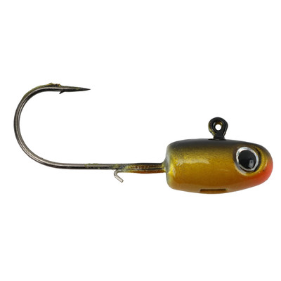 Widow Maker Lures Tungsten Jig Head Gold/Black Glow