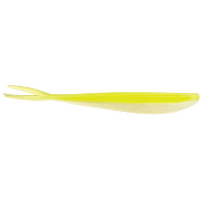 Kalin's Mini Jerk Minnow White Chartreuse