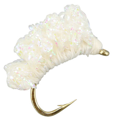 Crystal Meth Egg Fly - 2 Pack White