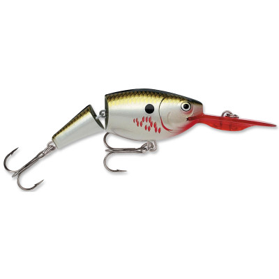 Rapala Jointed Shad Rap Bleeding Olive Flash