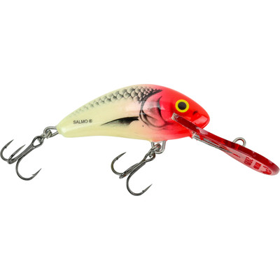 Salmo Floating Hornet Crankbait Red Headed Hooker