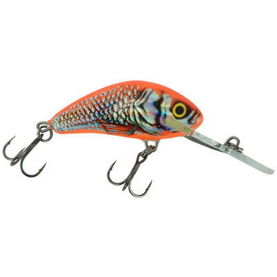 Salmo Floating Hornet Crankbait Silver Red Orange