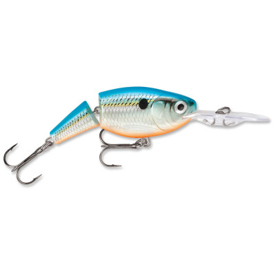 Rapala Jointed Shad Rap 07 Fishing Lure - Chartreuse Black Design