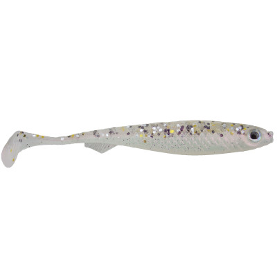 Salmo Slick Shad Swimbait Salt N Pepper UV