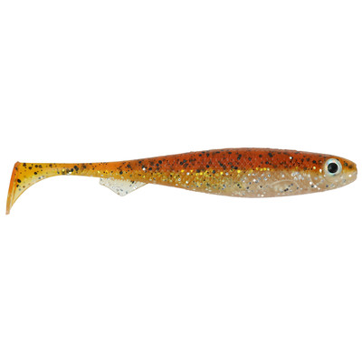 Salmo Slick Shad - 9cm - Gold Fluo Perch UV