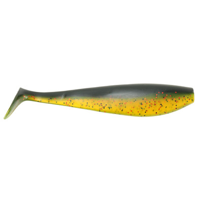 Salmo Walleye Shad - 7.5 cm - Salt N Pepper UV