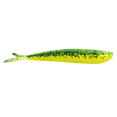 Lunker City Fin-S-Fish Chartreuse Pepper Shad