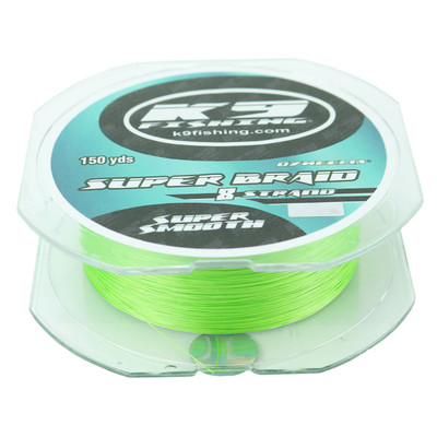 K9 150-10lb-BRG Braided Green Line 150 Yard Spool 10lb Test