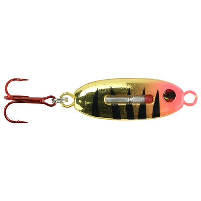 Fish Daddy Micro LED Spoon Glow Red Perch