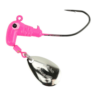 Road Runner S143-033 Sickle Hook Heads, 7 per PK, 2/0 Hk, Pink, 1/8