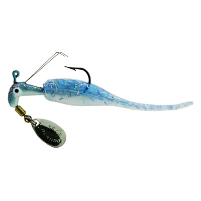 Electric Chicken Glo Slab Runner w/Baby Shad Panfish Lure by