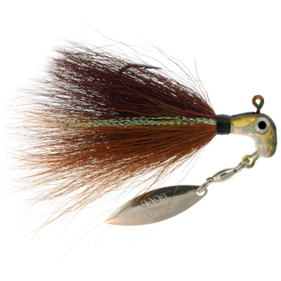 Road Runner Bucktail Pro Pumpkin Shad Copper/Dk Br/Lt Br
