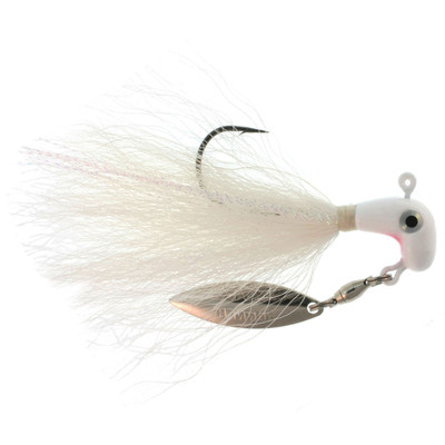 Road Runner Bucktail Pro White/White/White