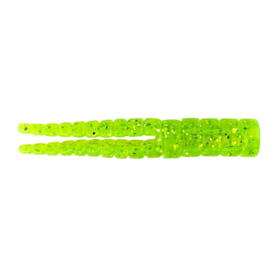 Leland's Lures Crappie Magnet Body Pack Chartreuse-Silver Flash