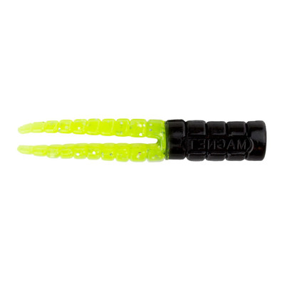 Leland's Lures Crappie Magnet Body Pack Black-Chartreuse Flash