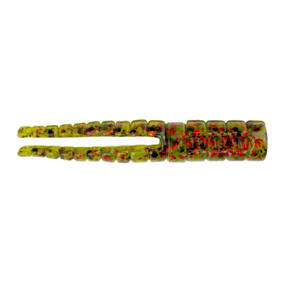 Leland's Lures Crappie Magnet Body Pack Green-Red Flake
