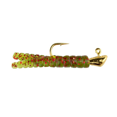 Leland's Lures Trout Magnets Green/Red Flake