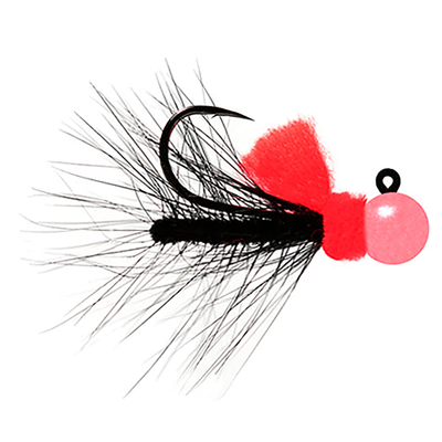 Hawken AeroJig Nightmare Steelhead Jig Pearl Pink Headed