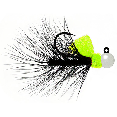 Hawken AeroJig Nightmare Steelhead Jig Chartreuse