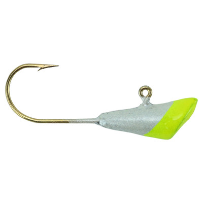 100 Pack Gold Sickle Hook 1/8oz Shad Dart Jigs Ice Fishing, Panfish Shad