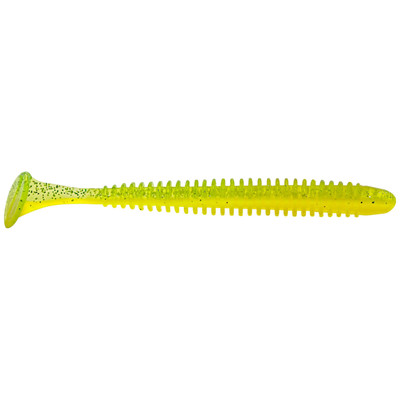 Mister Twister Sassy Swimmer Chartreuse Flake/Yellow