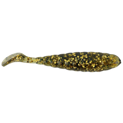 Mister Twister Sassy Grub - 3' - Chartreuse Red Flake