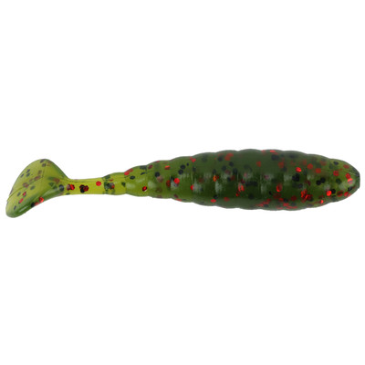 Mister Twister SG12-14RBK 3 Sassy Grub 12/pk Watermelon Red