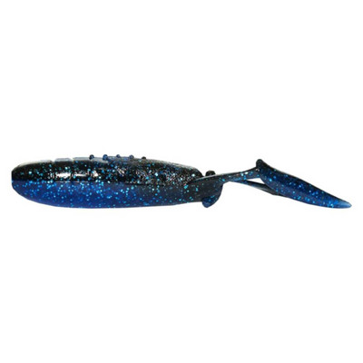 Keitech Glide Camaron 3.5 Black Blue Flake