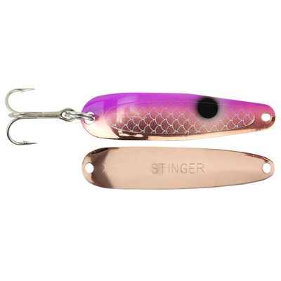 Michigan Stinger Scorpion Spoon Copper Purple Tuxedo