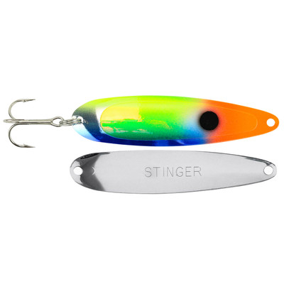 Michigan Stinger Stingray Spoon Blue Veggies Yellow UV