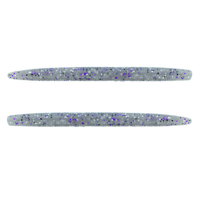 Yamamoto Original Senko Worms Smoke Blue Pearl w/ Silver/Purple/Black Flake