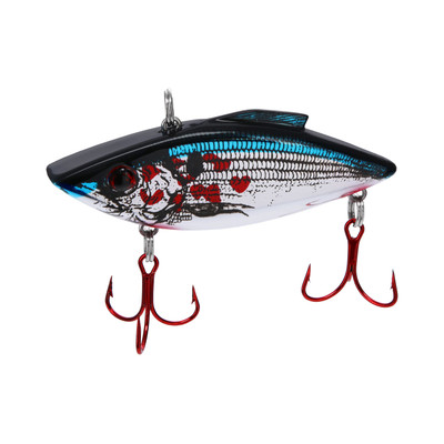 Bill Lewis Rat-L-Trap Chrome Blue Bleeding Shad