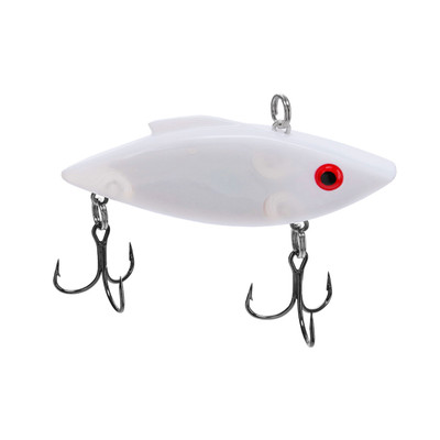 Bill Lewis Rat-L-Trap White Glass