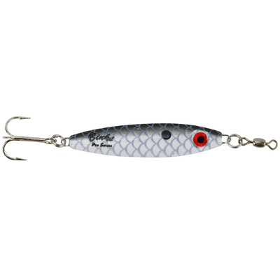 1/8 oz White/Red Throat – Bink's Pro Series Spoons