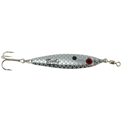 White/Black Back Minnow Spoon – Bink's Pro Series Spoons